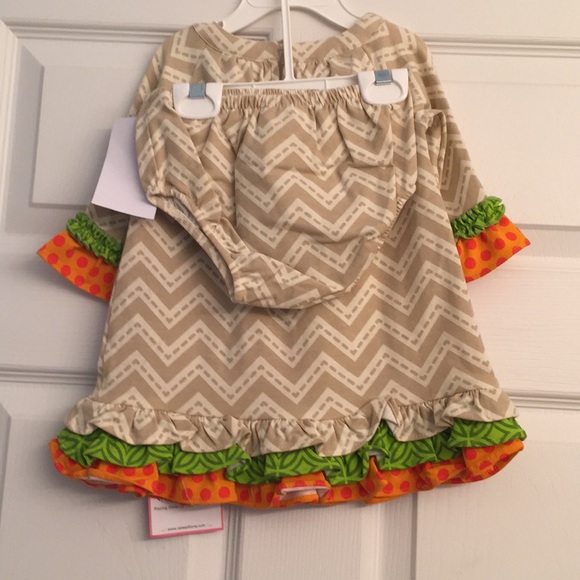 Rare Editions Dress Outfit  12m - Picture 6 of 7